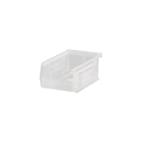 Quantum Storage Systems Storage Bin, Polypropylene, Clear, 3 in H QUS220CL - main